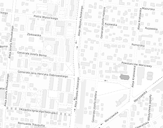 Mapa z adresem organizacji