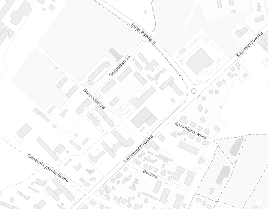Mapa z adresem organizacji