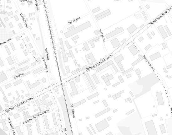 Mapa z adresem organizacji