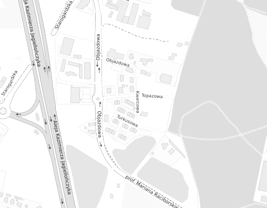 Mapa z adresem organizacji