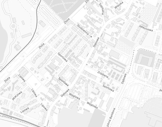 Mapa z adresem organizacji