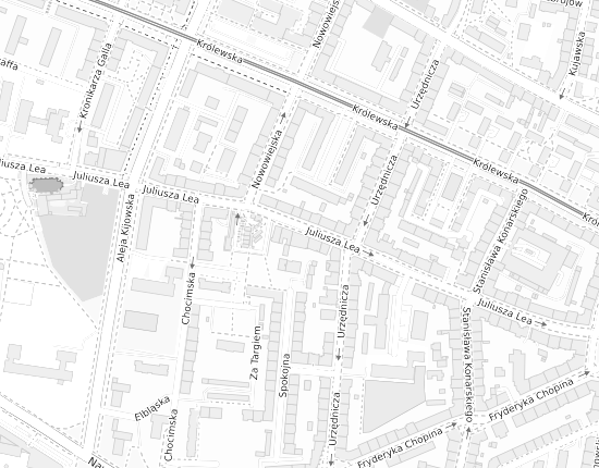 Mapa z adresem organizacji