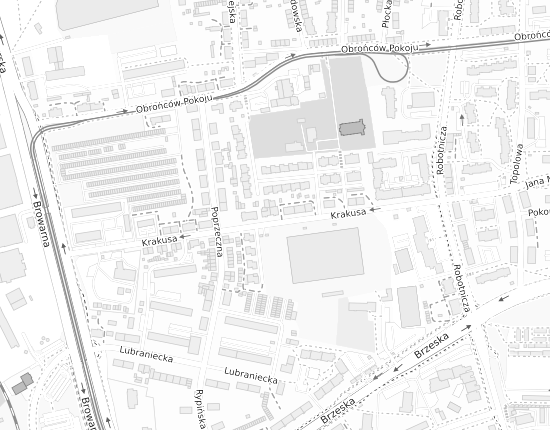 Mapa z adresem organizacji