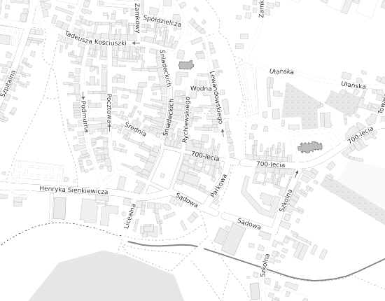 Mapa z adresem organizacji