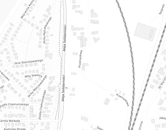 Mapa z adresem organizacji