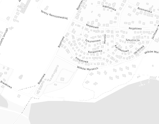 Mapa z adresem organizacji