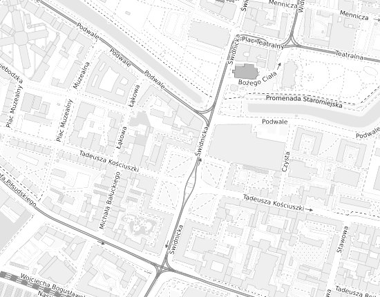 Mapa z adresem organizacji