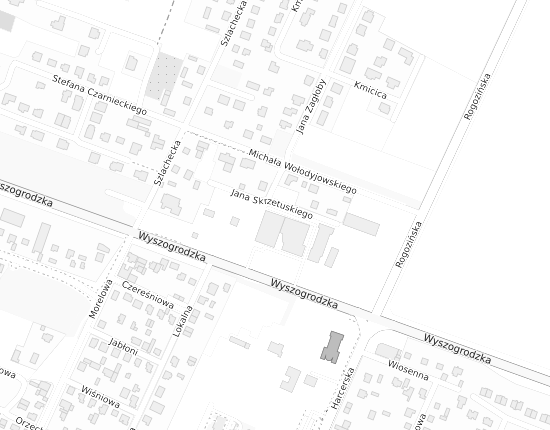 Mapa z adresem organizacji