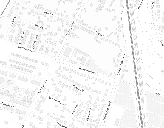 Mapa z adresem organizacji
