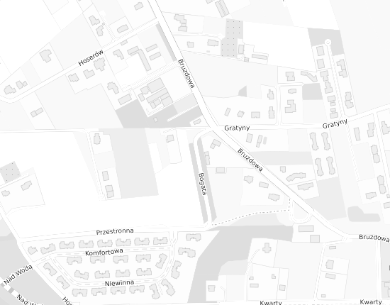 Mapa z adresem organizacji