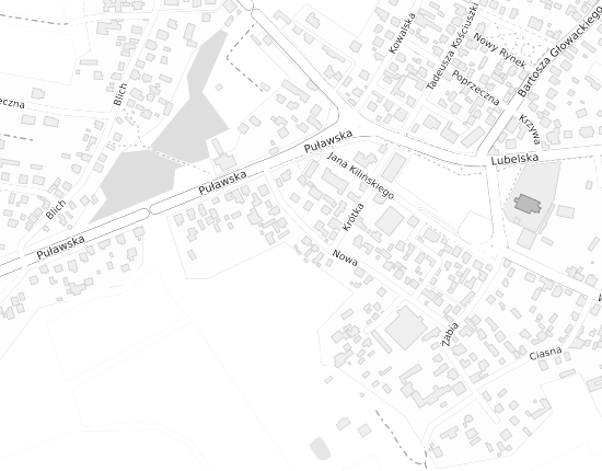Mapa z adresem organizacji