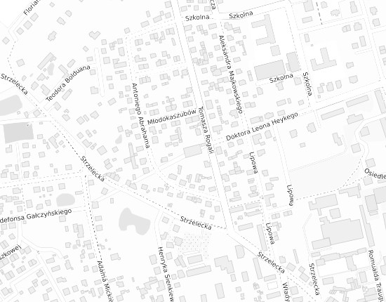 Mapa z adresem organizacji