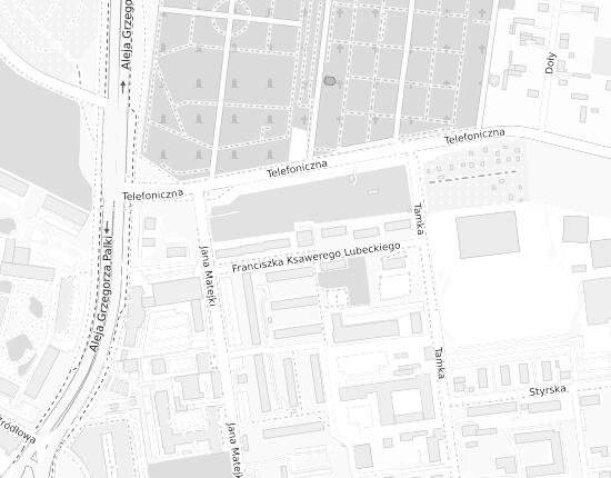 Mapa z adresem organizacji