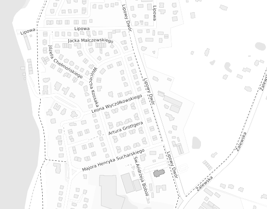 Mapa z adresem organizacji