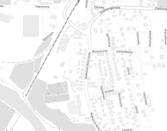 Mapa z adresem organizacji