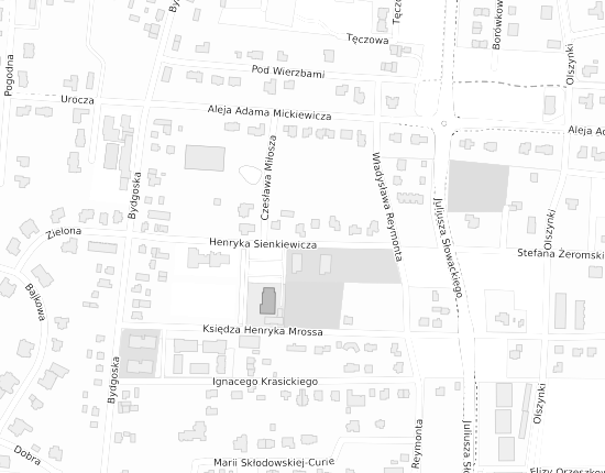 Mapa z adresem organizacji
