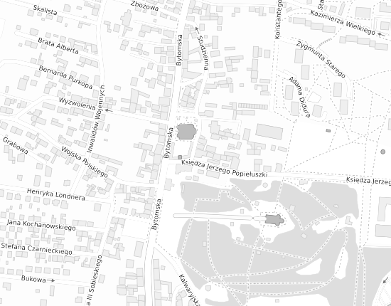 Mapa z adresem organizacji
