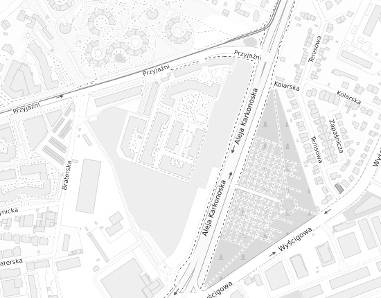 Mapa z adresem organizacji