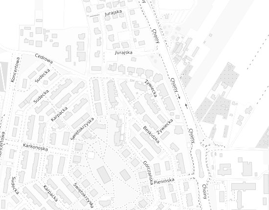 Mapa z adresem organizacji