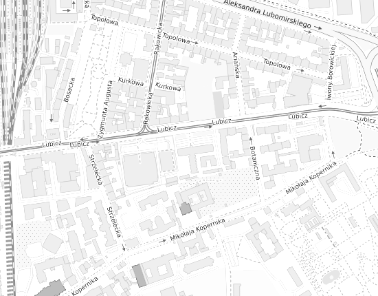 Mapa z adresem organizacji