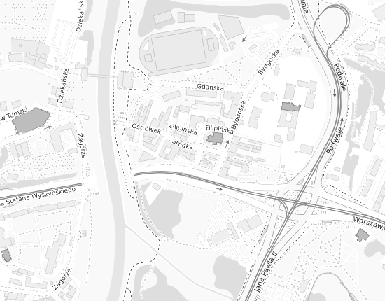Mapa z adresem organizacji
