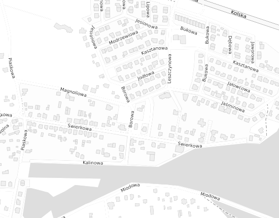 Mapa z adresem organizacji