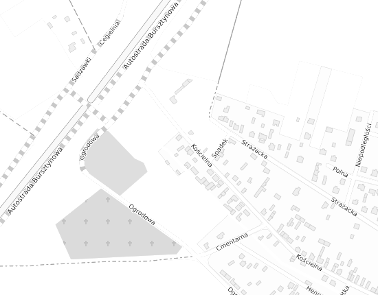 Mapa z adresem organizacji