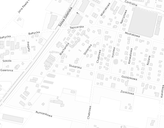 Mapa z adresem organizacji