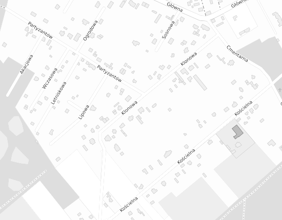 Mapa z adresem organizacji
