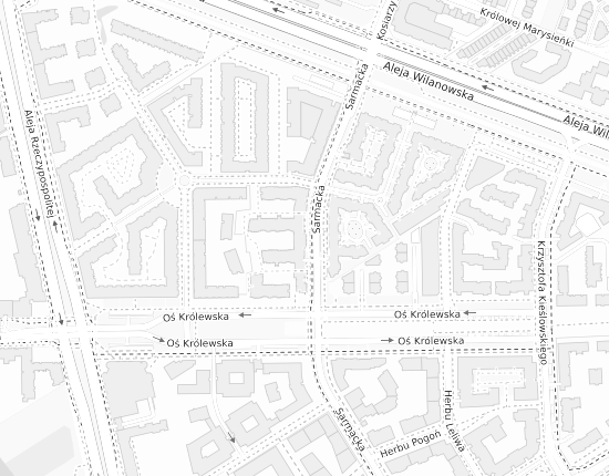 Mapa z adresem organizacji