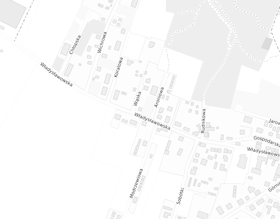 Mapa z adresem organizacji