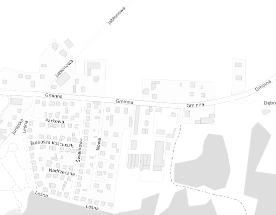Mapa z adresem organizacji