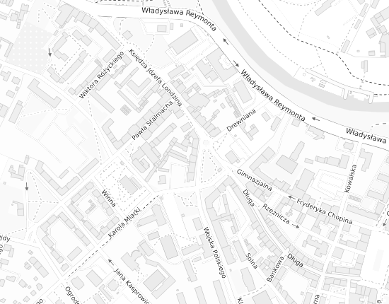 Mapa z adresem organizacji