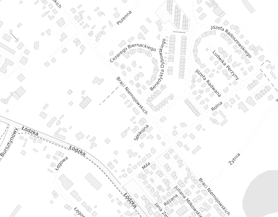 Mapa z adresem organizacji