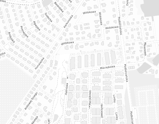 Mapa z adresem organizacji
