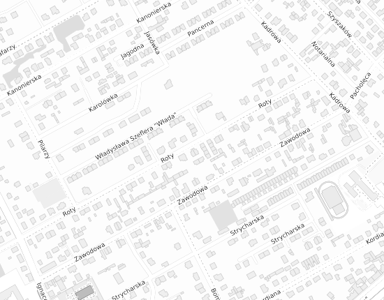 Mapa z adresem organizacji