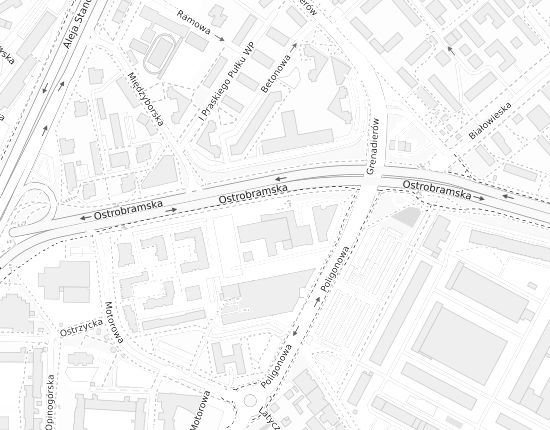 Mapa z adresem organizacji