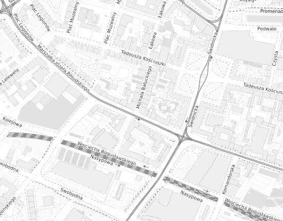 Mapa z adresem organizacji