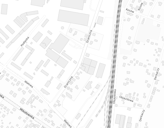 Mapa z adresem organizacji