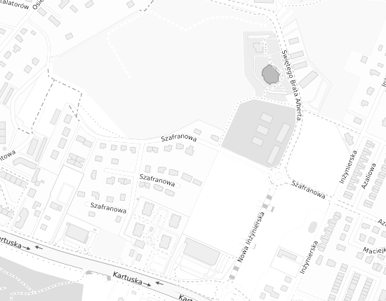 Mapa z adresem organizacji