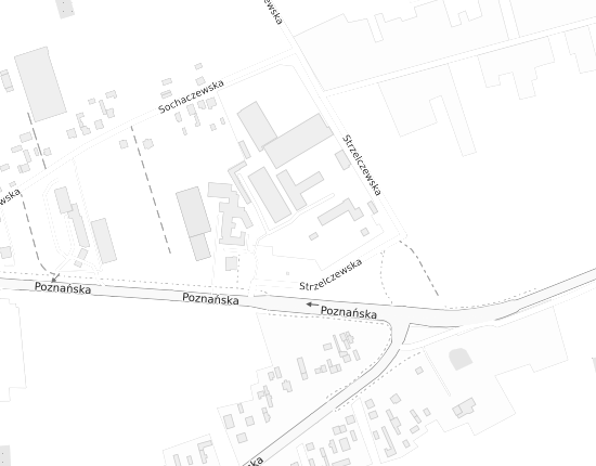Mapa z adresem organizacji
