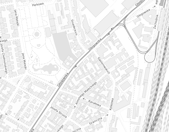 Mapa z adresem organizacji