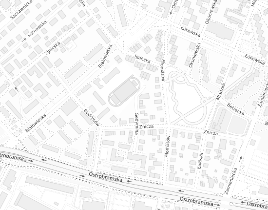 Mapa z adresem organizacji