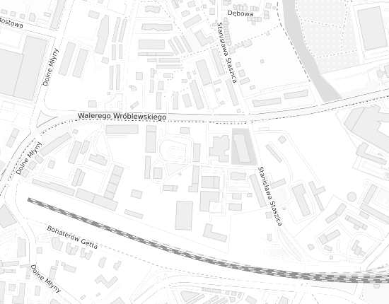 Mapa z adresem organizacji