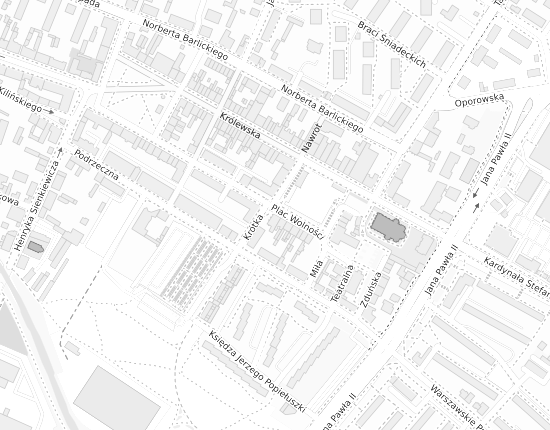 Mapa z adresem organizacji