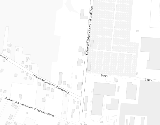 Mapa z adresem organizacji