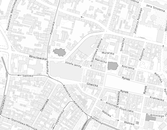 Mapa z adresem organizacji