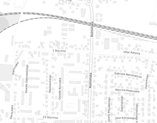 Mapa z adresem organizacji