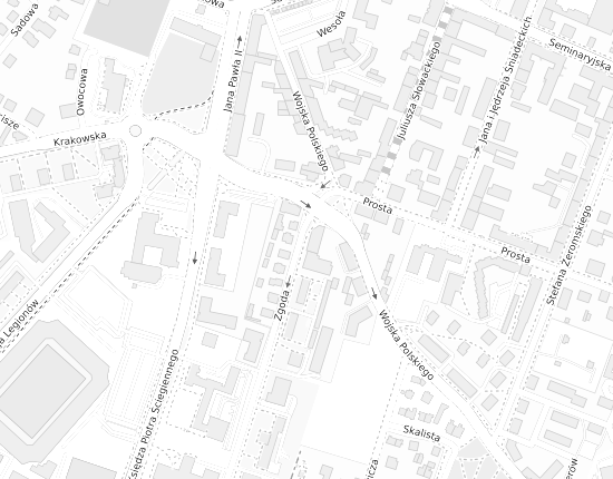 Mapa z adresem organizacji