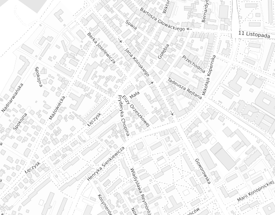 Mapa z adresem organizacji